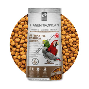 Гранули Тропикан за Папагали - алтернативна формула, 4 мм гранула, 1,8 кг. - Tropican Alternative Formula for Parrots
